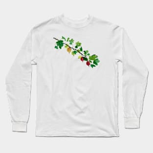 July 7th birthday flower Long Sleeve T-Shirt